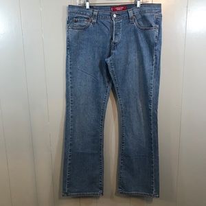 Levi's Low Slouch Buttonfly Bootcut Jeans 13 J